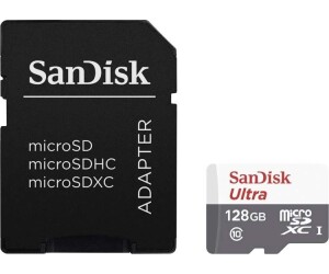 Tarjeta MicroSDXC 128GB Clase 10 (+Adaptador SD)