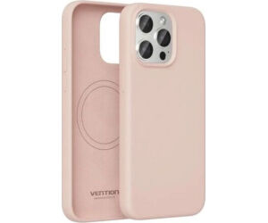 Funda Silicona con Magsafe Vention KUDP0-30/ Compatible con iPhone 13 Pro/ Rosa