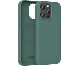 Funda Silicona con Magsafe Vention KUDG0-10/ Compatible con iPhone 13/ Verde