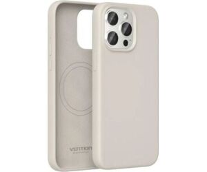 Funda Silicona con Magsafe Vention KUDM0-10/ Compatible con iPhone 13/ Gris Grava