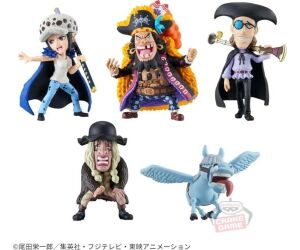 One piece world collectable figure - trafalgar.law vs blackbeard pirates -  1 unidad aleatoria