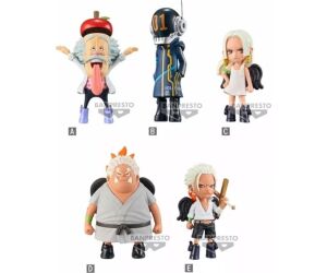 Figura banpresto one piece world collectable egg head 4 1 de 7cm unidad aleatoria