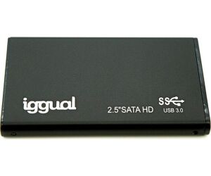 iggual Caja externa aluminio SSD 2.5" SATA USB 3.0