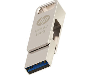 Usb 3.2 Hp 64gb X206c Otg Type-c Metal