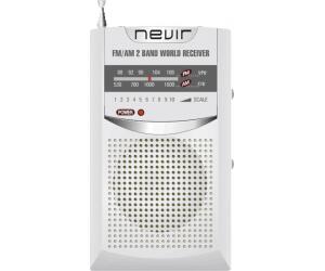 Radio nevir de bolsillo nvr - 136 plata