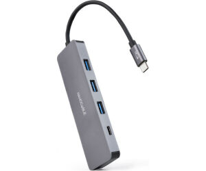 Nanocable HUB USB-C a 3xUSB 3.0/H+1xUSB-C/H