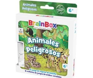 Juego de mesa brainbox pocket animales peligrosos edad recomendada 6 aos