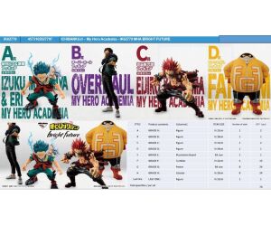 Ichiban kuji my hero academia mha bright future lote 70 articulos