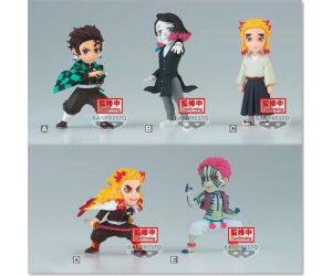 Figura banpresto kimetsu no yaiba world collectable 1 unidad aleatoria vol 8