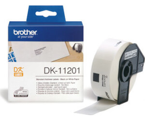 Etiquetas Brother De Direcci?n Estandar De Papel 29mmx90mm, 400 Unidades