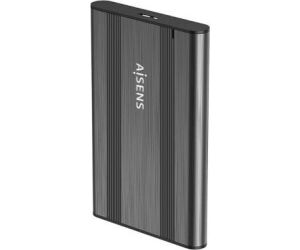 Caja Externa para Disco Duro de 2.5" Aisens ASE-2526GR/ USB 3.1/ Sin tornillos