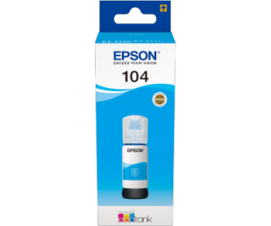 Epson Botella Tinta Ecotank 104 Cyan