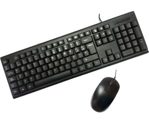 Teclado + Raton Wired Pc-case