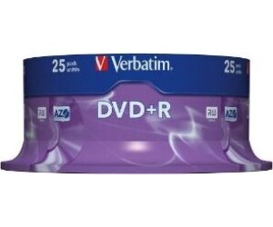 DVD+R Verbatim Advanced AZO 16X/ Tarrina-25uds