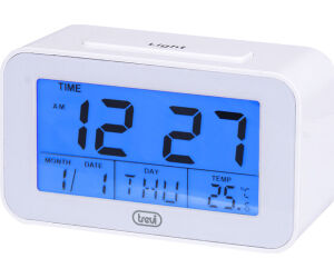 Reloj Digital Trevi Sld 3p50 Con Alarma Y Termometro Blanco