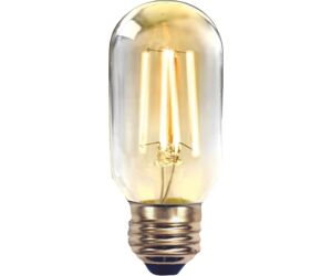 Bombilla led silver electronic filamento edison tubo 2w=20w -  e27 -  2.200k -  320 -  220 lm -  luz extra calida -  a++