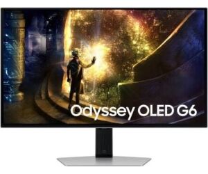 Smart Monitor Gaming Curvo Samsung OLED Odyssey G6 S27DG610SU 27"/ QHD/ 0.03ms/ 240Hz/ VA/ Regulable en altura/ Smart TV/ Plata