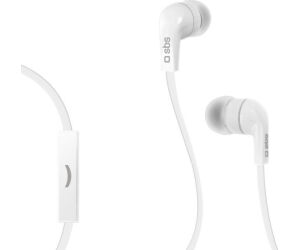 Auriculares sbs studiomix 30 jack 3.5mm blanco