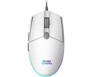 Mars Gaming Ratn MMG 3200dpi RGB FLOW Blanco