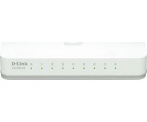 Switch 8 puertos 10 - 100 mb soho d - link