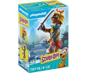 Playmobil scooby - doo! figura coleccionable samurai