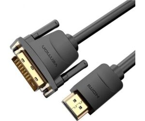 Cable Conversor Vention ABFBJ/ DVI-D Macho - HDMI Macho/ 5m/ Negro