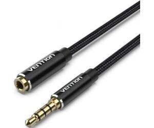 Cable Estreo Vention BHCBL/ Jack 3.5 Macho - Jack 3.5 Hembra/ 10m/ Negro