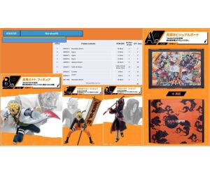 Ichiban kuji banpresto naruto top 99 lote 80 articulos