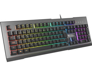 Teclado Gaming Genesis Rhod 500 Rgb Portugues Retroiluminado Aluminio