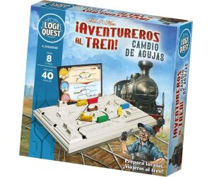 Juego de mesa logiquest aventureros al tren! edad recomendada 8 aos