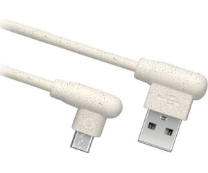 Cable datos usb sbs oceano eco - friendly usb 2.0 - micro usb 1m blanco