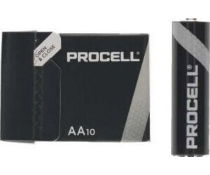 Pack de 10 Pilas AA LR6 Duracell PROCELL ID1500IPX10/ 1.5V/ Alcalinas