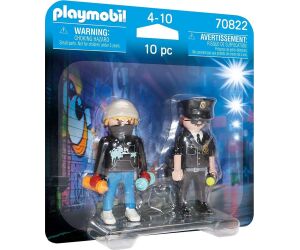 Playmobil duo pack policia y vandalo