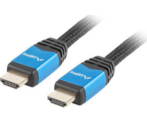 Cable hdmi lanberg macho - macho v2.0 cu 4k premium 3m negro