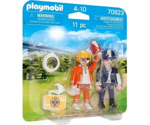 Playmobil duo pack doctor y policia