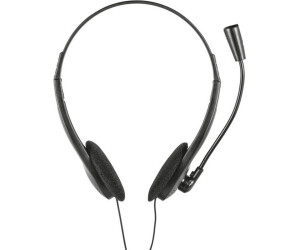 Auriculares Trust Primo Chat/ con Micrfono/ Jack 3.5/ Negros