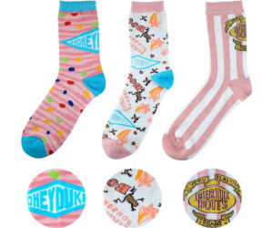 Set 3 pares de calcetines cinereplicas harry potter honeydukes