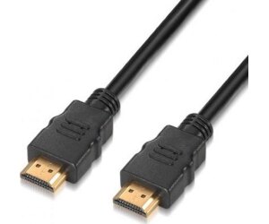 Cable HDMI 2.0 4K Aisens A120-0122/ HDMI Macho - HDMI Macho/ Hasta 10W/ 2250Mbps/ 3m/ Certificado/ Negro