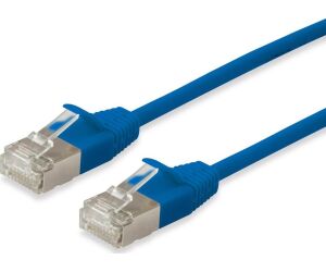 Cable de red equip latiguillo rj45 f - ftp cat6a 3m azul