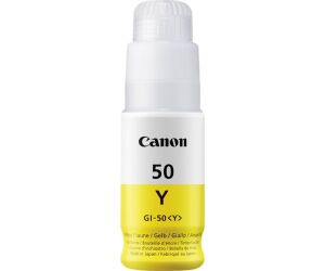 Botella tinta canon gi - 50y amarillo 70ml 7700 paginas