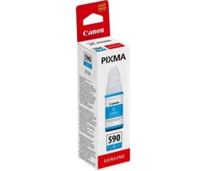 Botella tinta canon gi - 590c cian 70ml 7000 paginas