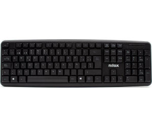 Nilox Teclado Compacto NXKBE000002 Usb Negro