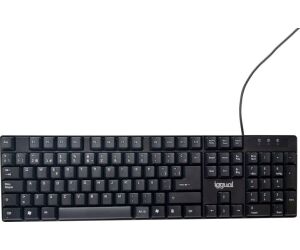 iggual Teclado estndar CK-FRAMELESS-105T negro