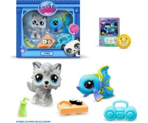 Mascotas little pet shop pack de 2 mascotas -  1 unidad aleatoria