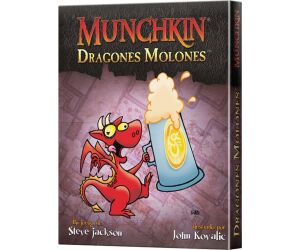 Juego de mesa munchkin dragones molones pegi 10