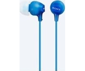 Auriculares sony mdrex15lpli boton azul