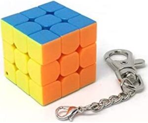 Cubo de rubik yj mini 2cm 3x3 con llavero