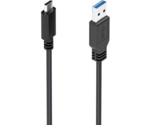 Cable USB 3.1 Tipo-C Aisens A107-0860/ USB Tipo-C Macho - USB Macho/ 10Gbps/ 2m/ Negro