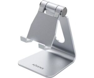 Soporte Tablet Aisens Sobremesa M Ajustable Plata