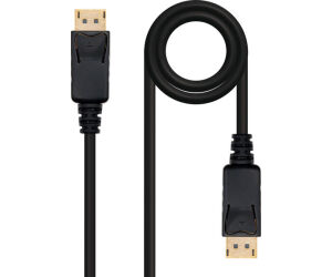 Cable Seguridad Aisens Tipo Nano Cerradura Llave 1.5m